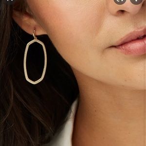 Kendra Scott open frame Elle earrings